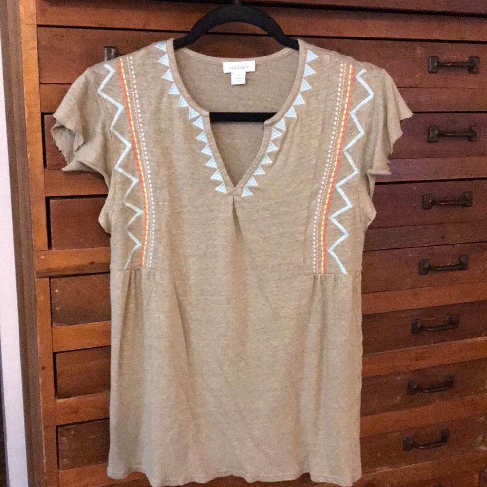 Sundance linen top